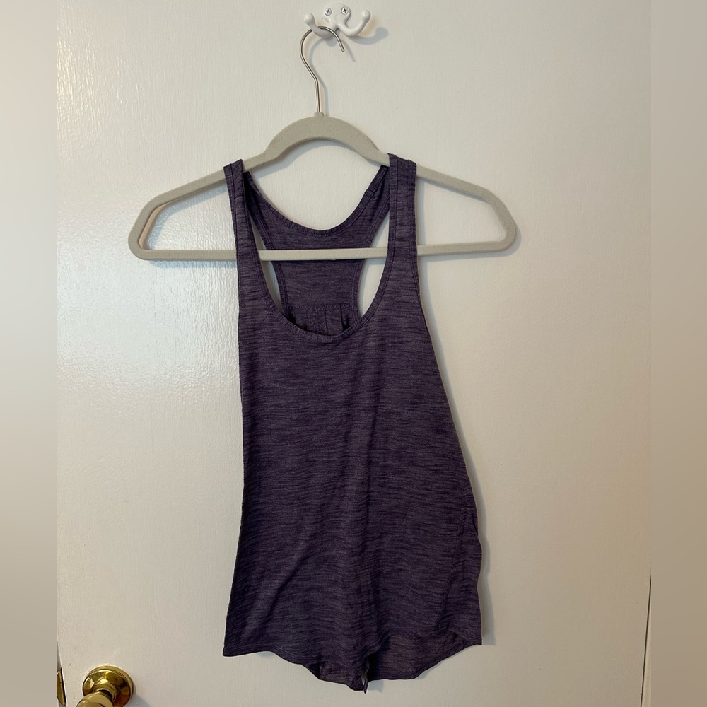 Lululemon Purple Racerback Tank Top